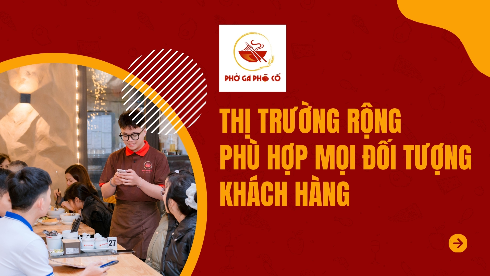Thị trường rộng – phù hợp mọi đối tượng khách hàng