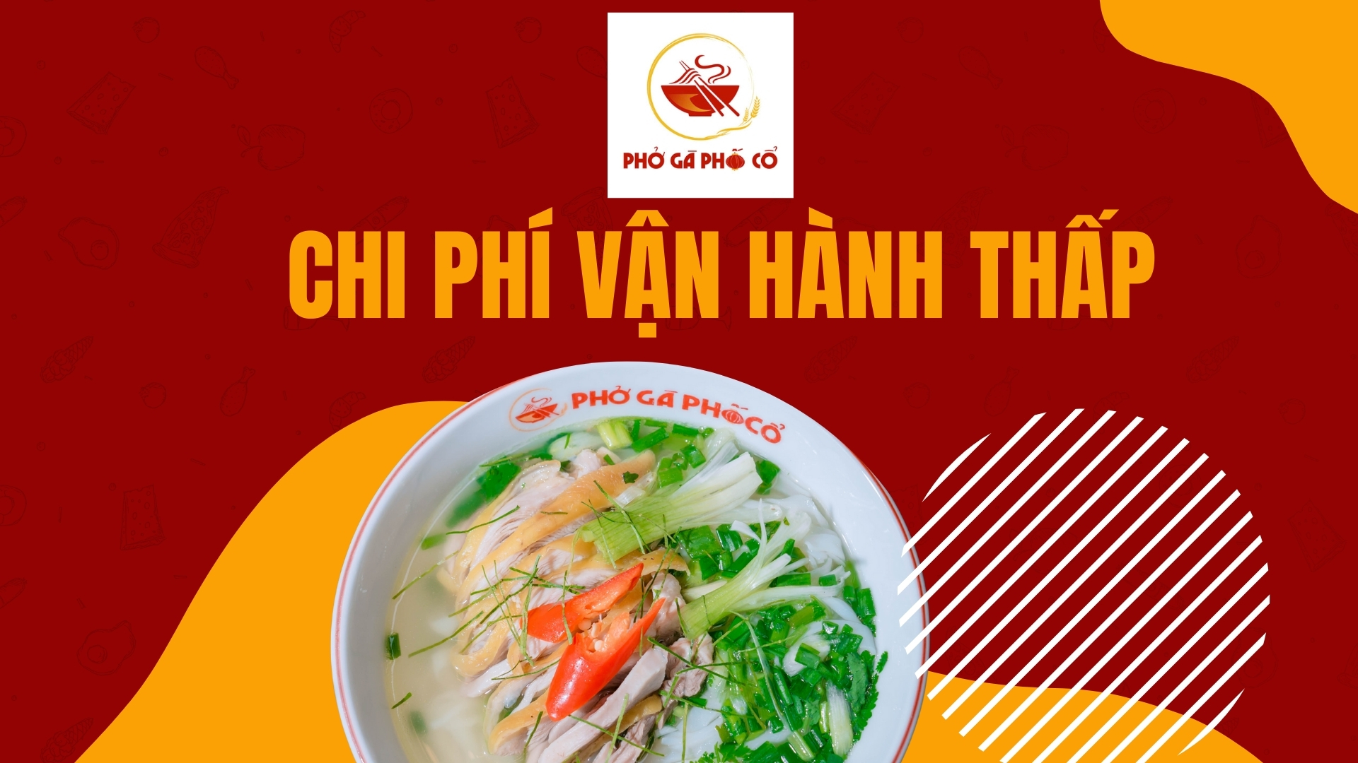 Chi phí vận hành thấp 