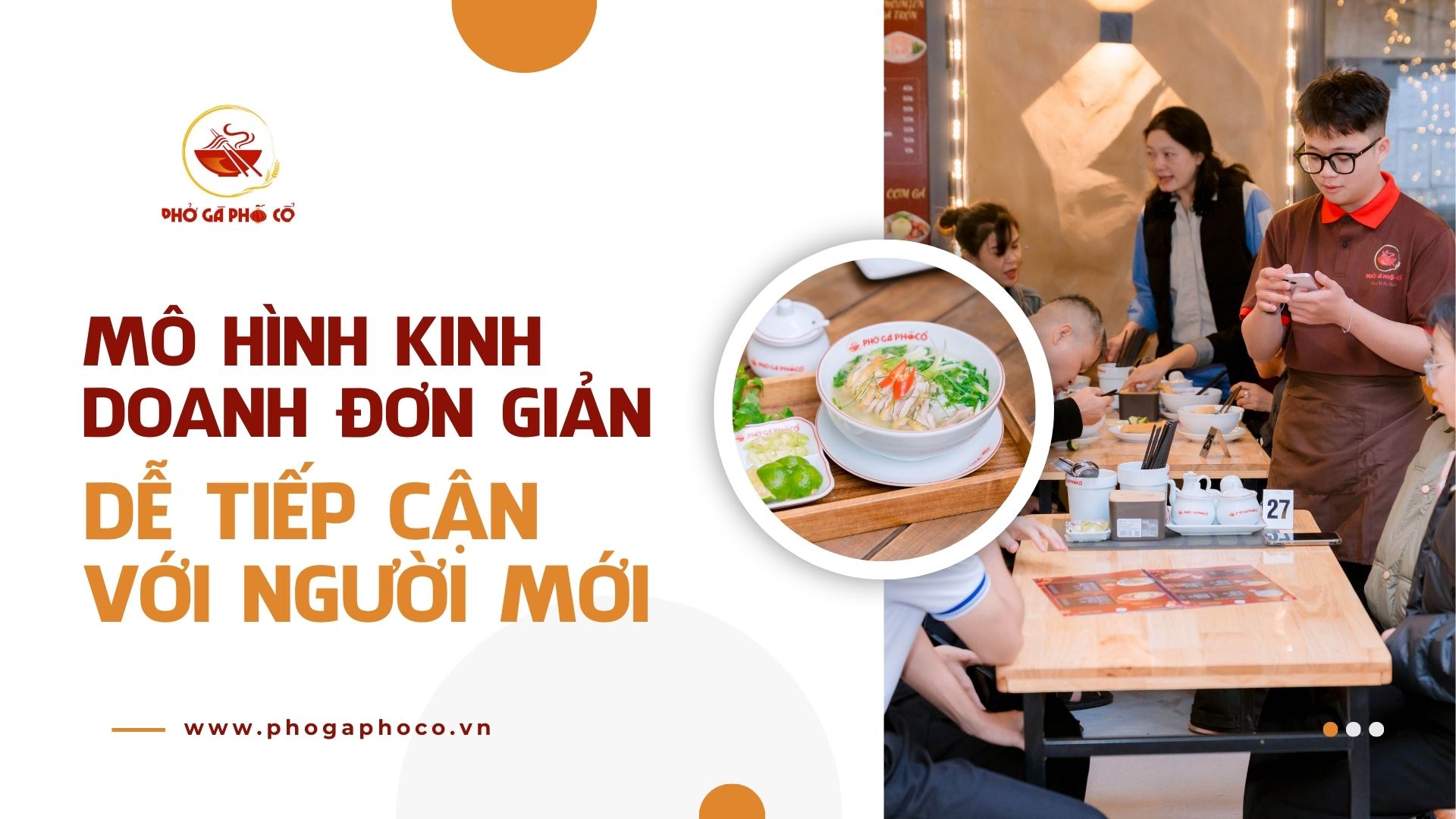 Mô hình kinh doanh đơn giản, dễ tiếp cận với người mới