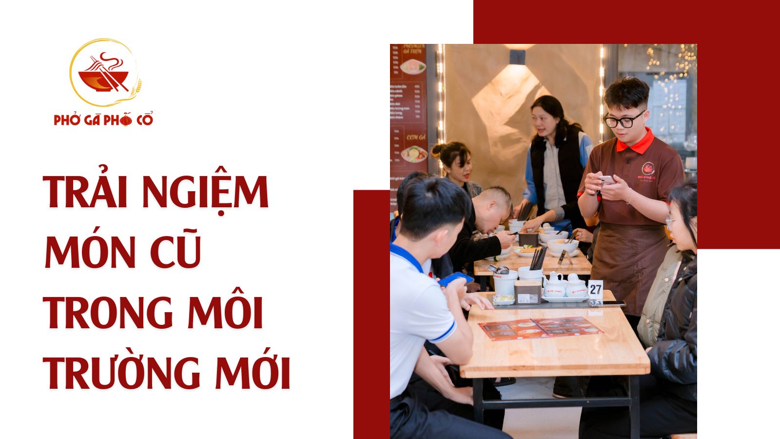 Giữ sản phẩm quen thuộc, đổi mới ở mô hình và trải nghiệm