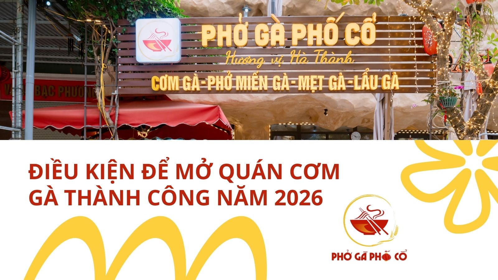 4. Điều kiện để mở quán phở gà 2026 thành công và tối ưu hoàn vốn