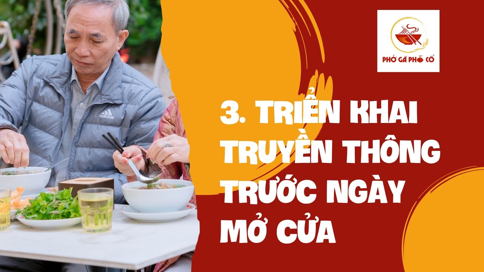 3. Triển khai truyền thông trước ngày mở cửa