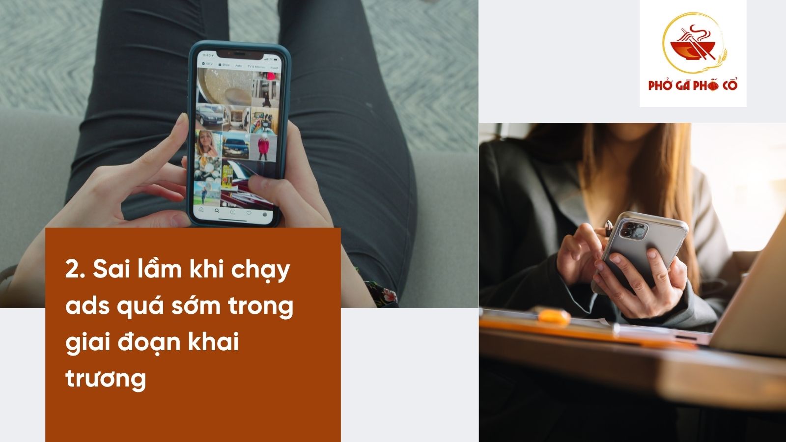 2. Sai lầm khi chạy ads quá sớm trong giai đoạn khai trương