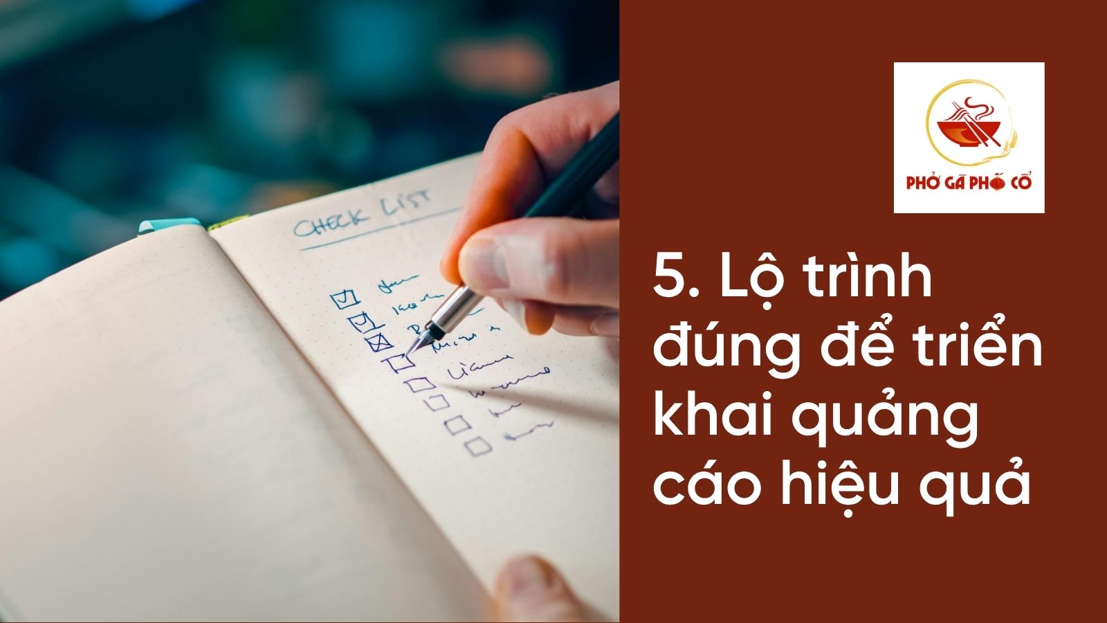 5. Lộ trình đúng để triển khai quảng cáo hiệu quả