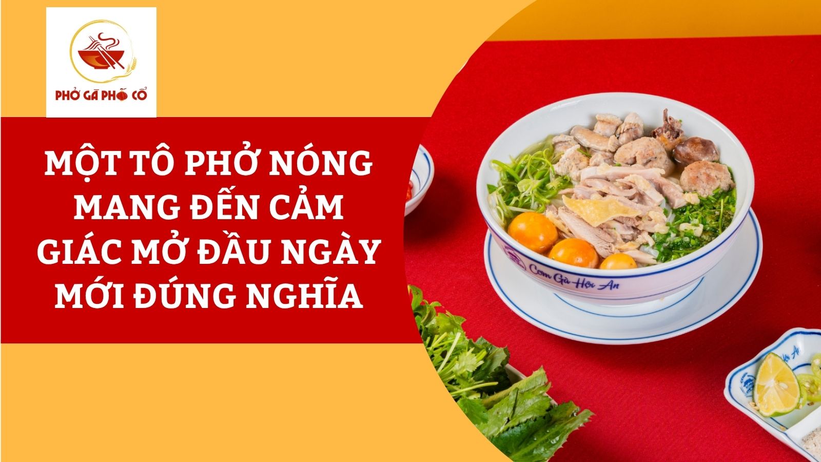 Một tô phở nóng mang đến cảm giác mở đầu ngày mới đúng nghĩa