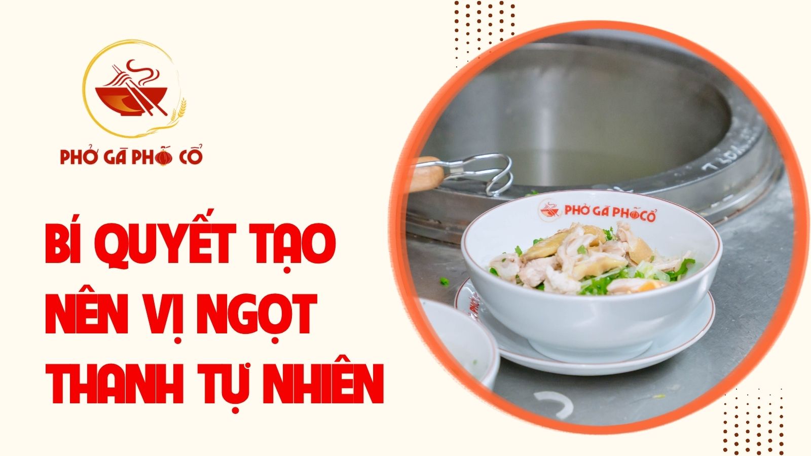 Bí quyết tạo nên vị ngọt thanh tự nhiên