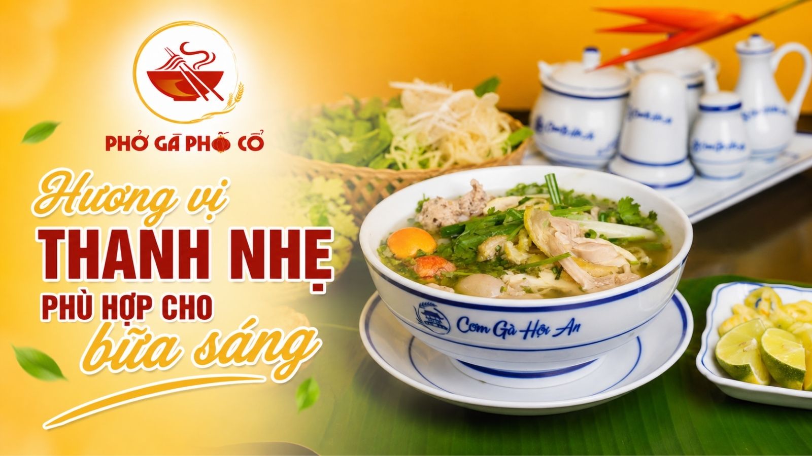 Phở gà gắn liền với văn hóa ăn sáng của người Hà Nội